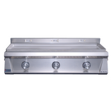 Le Griddle Pro Series 105 41-Inch 3-Burner Built-In Gas Griddle with 6mm Plate