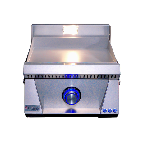 Le Griddle Pro Series 40 16-Inch 1-Burner Built-In Gas Griddle Control Valve OFF