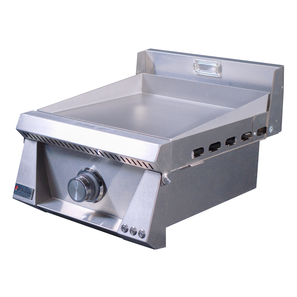 Le Griddle Pro Series 40 16-Inch 1-Burner Built-In Gas Griddle Side View