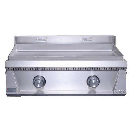 Le Griddle Pro Series 75 30-Inch 2-Burner Built-In Gas Griddle with 6mm Plate