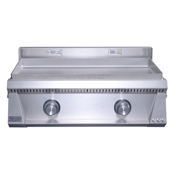 Le Griddle Pro Series 75 30-Inch 2-Burner Built-In Gas Griddle with 6mm Plate