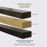 Lexington Hearth Classic Mantel Available Colors
