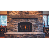 Lexington Hearth Farmhouse Rustic Mantel in Maduro Lifestyle