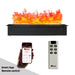 Litedeer Homes Mercury Vapor Fireplace Casette controlled through a Smartphone App and Remote