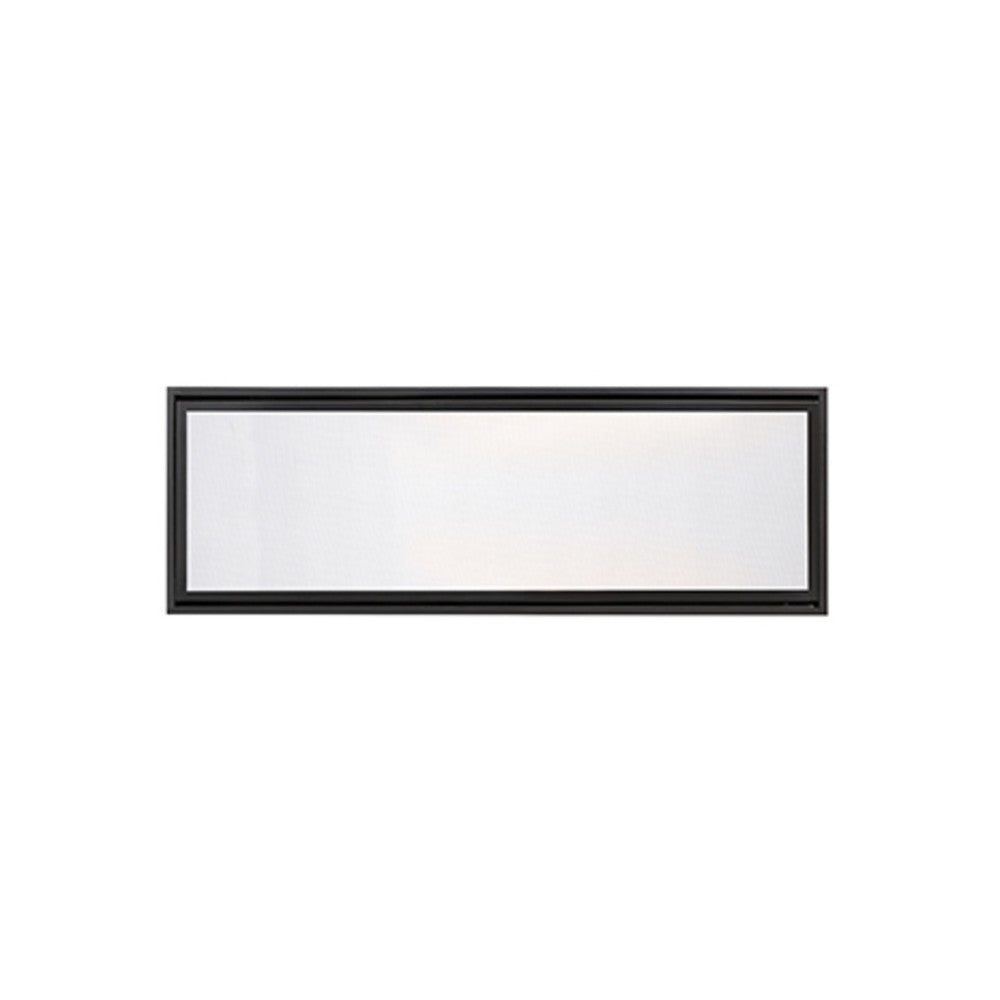 Majestic Clean Face Trim for Echelon II Vented Gas Fireplace in Black
