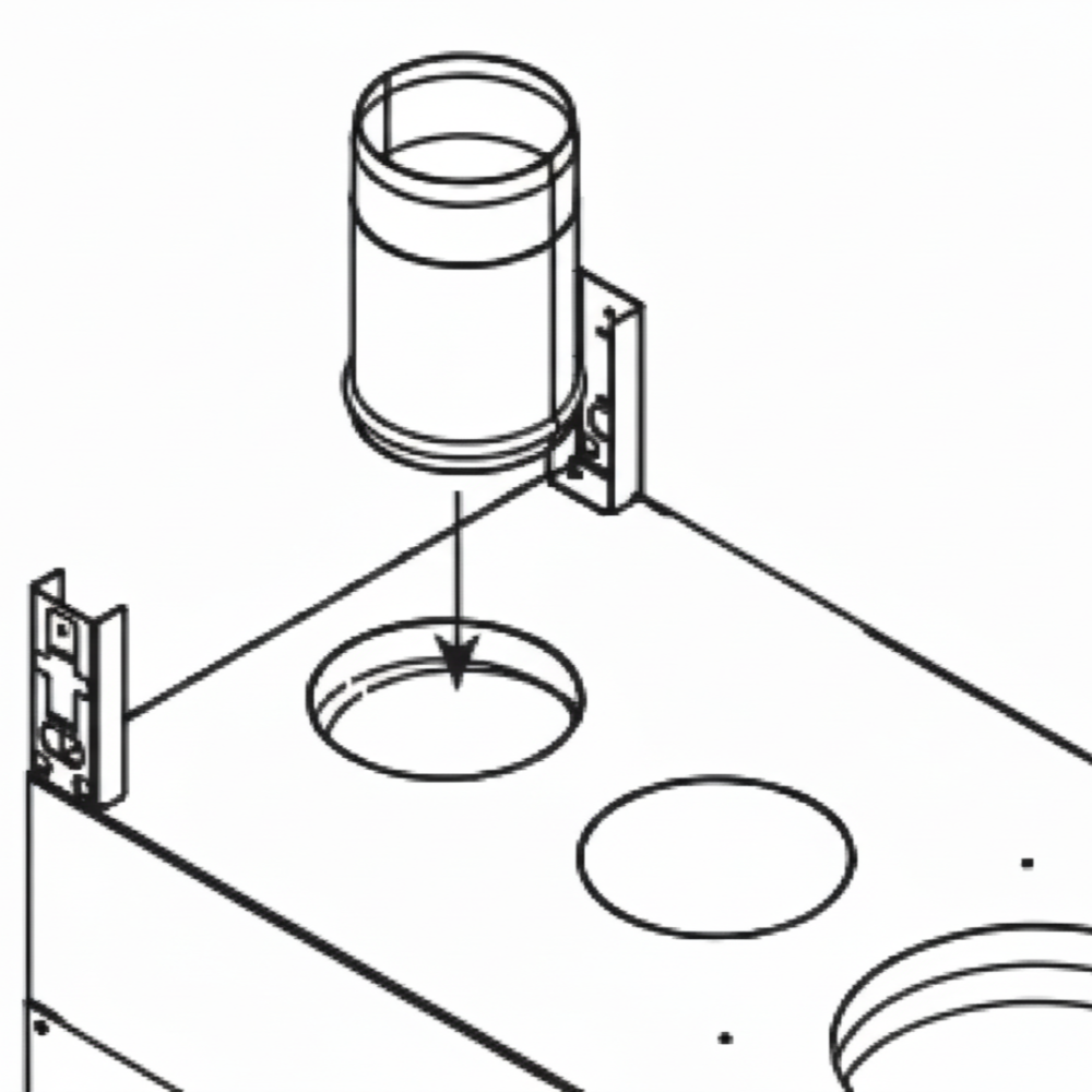 Majestic Starting Collars for Non-Ducted Passive Heat