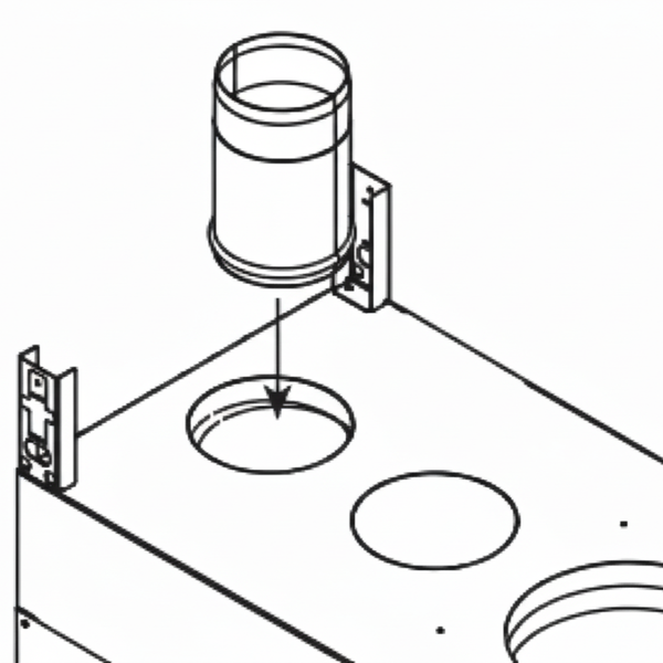 Majestic Starting Collars for Non-Ducted Passive Heat