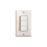 Majestic Three Toggle Wall Switch