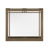 Majestic 36-Inch Contemporary Rectangular Door Overlap Front in New Bronze