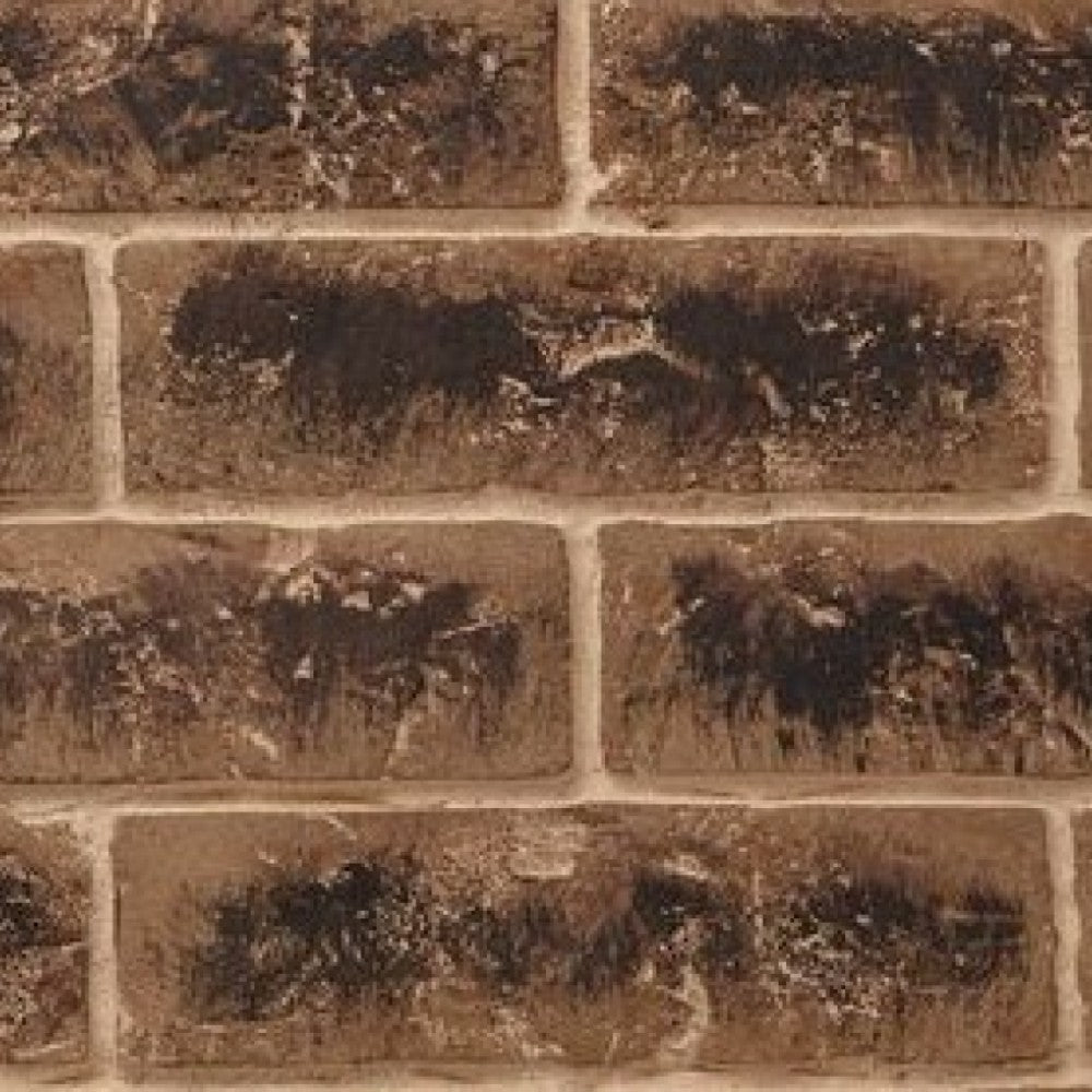 Majestic Brick Interior Panel for Quartz Platinum Vented Fireplace