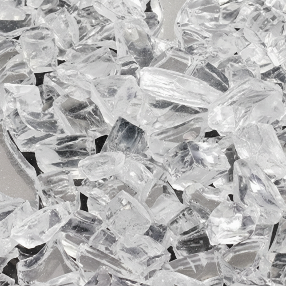 Majestic Crushed Glass Media in Crystal Embers