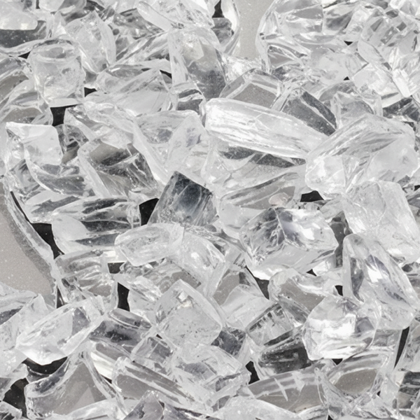 Majestic Crushed Glass Media in Crystal Embers