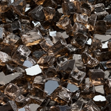 Majestic Crushed Glass Media in Smoked Embers