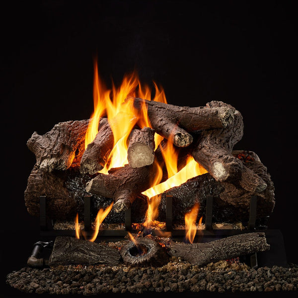 Majestic Grand 2-Tier Heritage Oak Direct Vent Log Set - front view