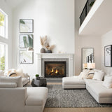 Majestic Meridian 42-Inch Linear Vented Gas Fireplace Lifestyle View