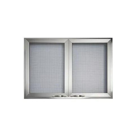 Majestic Stainless Steel Mesh Door for Vesper Fireplaces