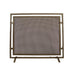 Modern Blaze Double Frame Steel Fireplace Screen