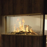 Modern Flames Nova Clear 48-Inch Built-In See-Through Electric Fireplace