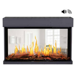 Modern Flames Nova Clear 48-Inch Built-In See-Through Electric Fireplace