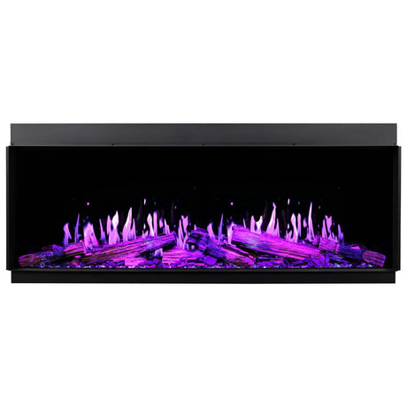 Modern Flames Orion V2 with Purple Flame