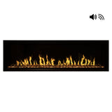 Modern Flames Orion Slim Virtual Fireplace with Crackling Sound and Wi-Fi Controls