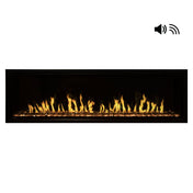 Modern Flames Orion Slim Virtual Fireplace with Crackling Sound and Wi-Fi Controls