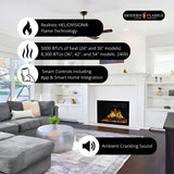 Modern Flames Orion Traditional Fireplace Features