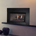 monessen solstice 33-inch vent-free gas fireplace installed at standing height with ledge