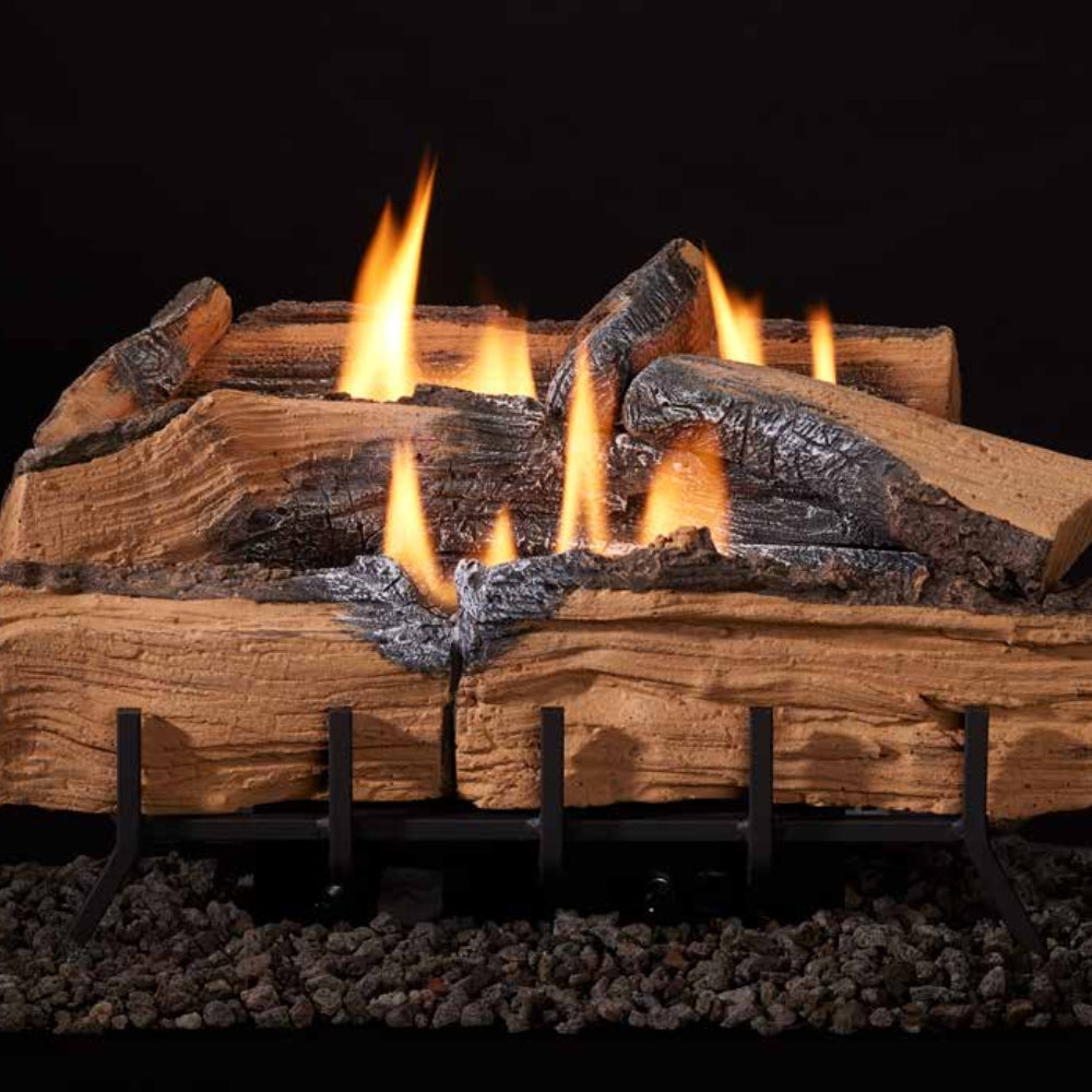 Monessen Mezmer Split Log Set for Lumonessen Vent-Free Gas Burner