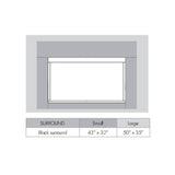 Metal surround sizes