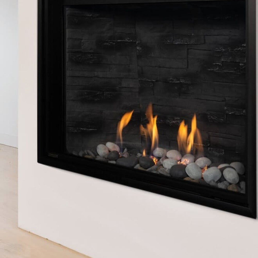 Montigo DelRay Square 42-Inch Direct Vent Full-Load Linear Gas Fireplace