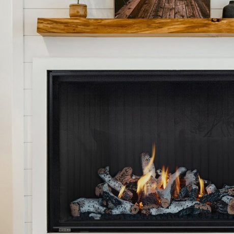 Montigo DelRay Square 46-Inch Direct Vent Basic Linear Gas Fireplace