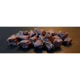 Montigo Media Stones for DelRay Square Gas Fireplace in Red Coals