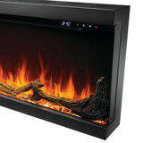 Napoleon Astound FlexMount Smart Electric Fireplace with Beach Fire Woodland