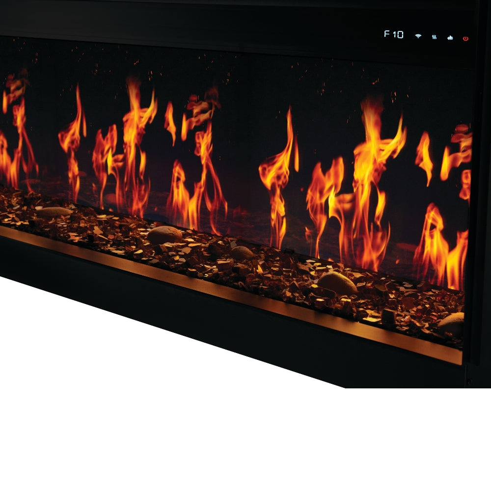 dancing flames of napoleon luminex electric fireplace