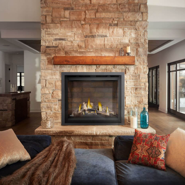 Napoleon Altitude X 42-Inch Gas Fireplace in Living Room