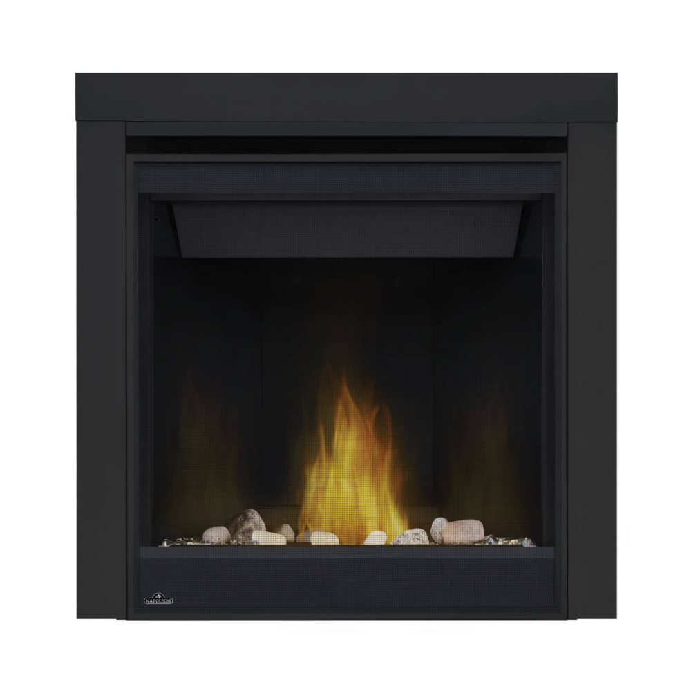 Napoleon Ascent 30-Inch Gas Fireplace with Shore Fire Kit