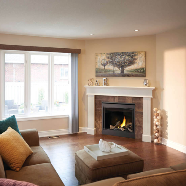 Napoleon Ascent 36-Inch Gas Fireplace in Living Room