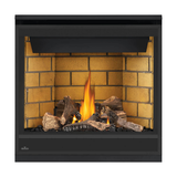 Napoleon Ascent 36-Inch Gas Fireplace with Sandstone Standard Panels
