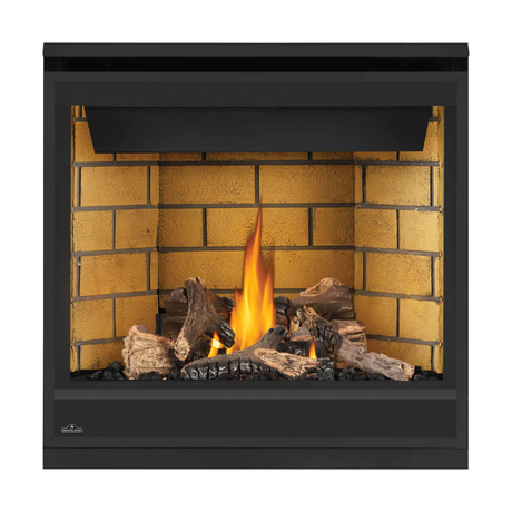 Napoleon Ascent 36-Inch Gas Fireplace with Sandstone Standard Panels