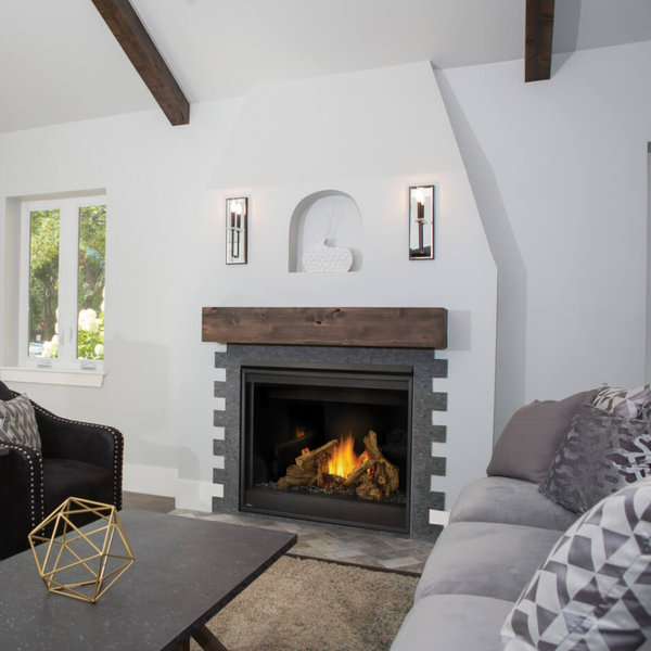 Napoleon Ascent 42-Inch Gas Fireplace in Living Room