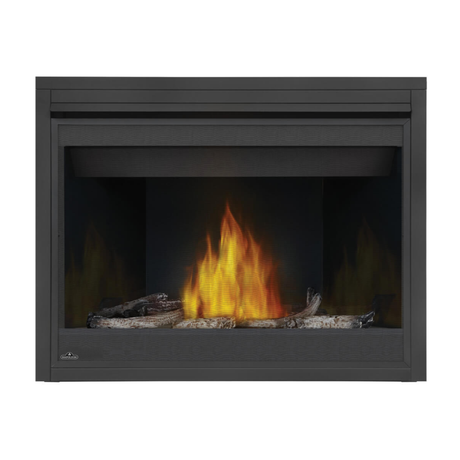 Napoleon Ascent 46-Inch Gas Fireplace with Porcelain Reflective Radiant Panels