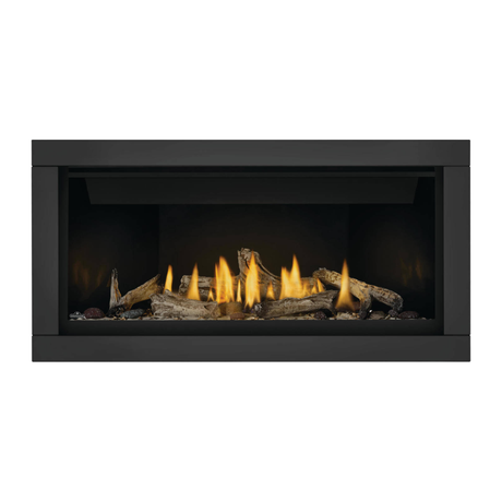 Napoleon Ascent Linear 42-Inch Gas Fireplace with Beach Fire Kit