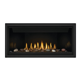 Napoleon Ascent Linear 42-Inch Gas Fireplace with Mineral Rock Kit
