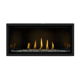 Napoleon Ascent Linear Premium Gas Fireplace with Clear Glass Beads Media Kit