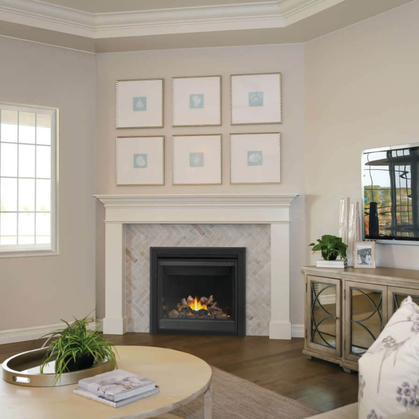 Napoleon Ascent X 36-Inch Gas Fireplace in Living Room