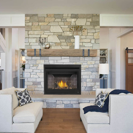 Napoleon Ascent X 42-Inch Gas Fireplace in Living Room