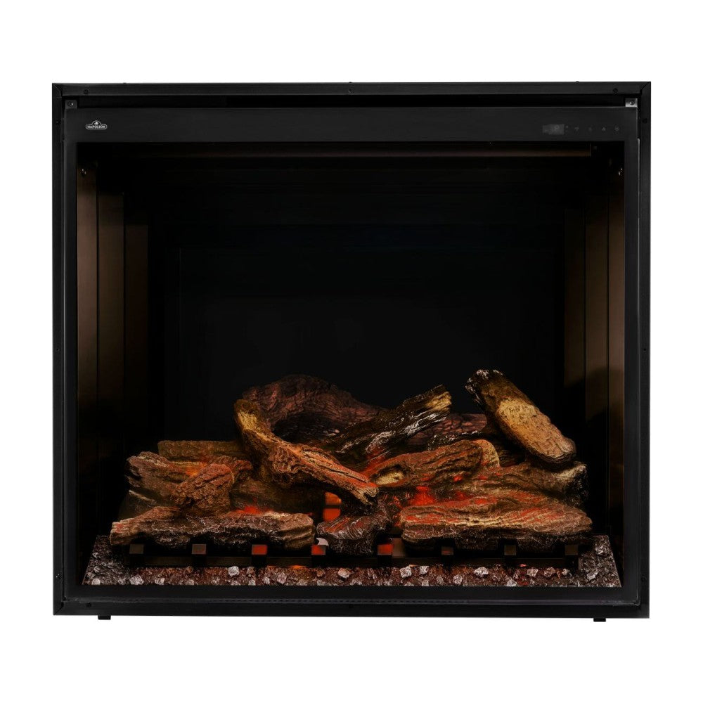 Napoleon Elevation X Built-in Smart Electric Fireplace with Glowing Embers