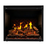Napoleon Elevation X Built-in Smart Electric Fireplace with Glowing Embers and Wood Like Flames - No Trim