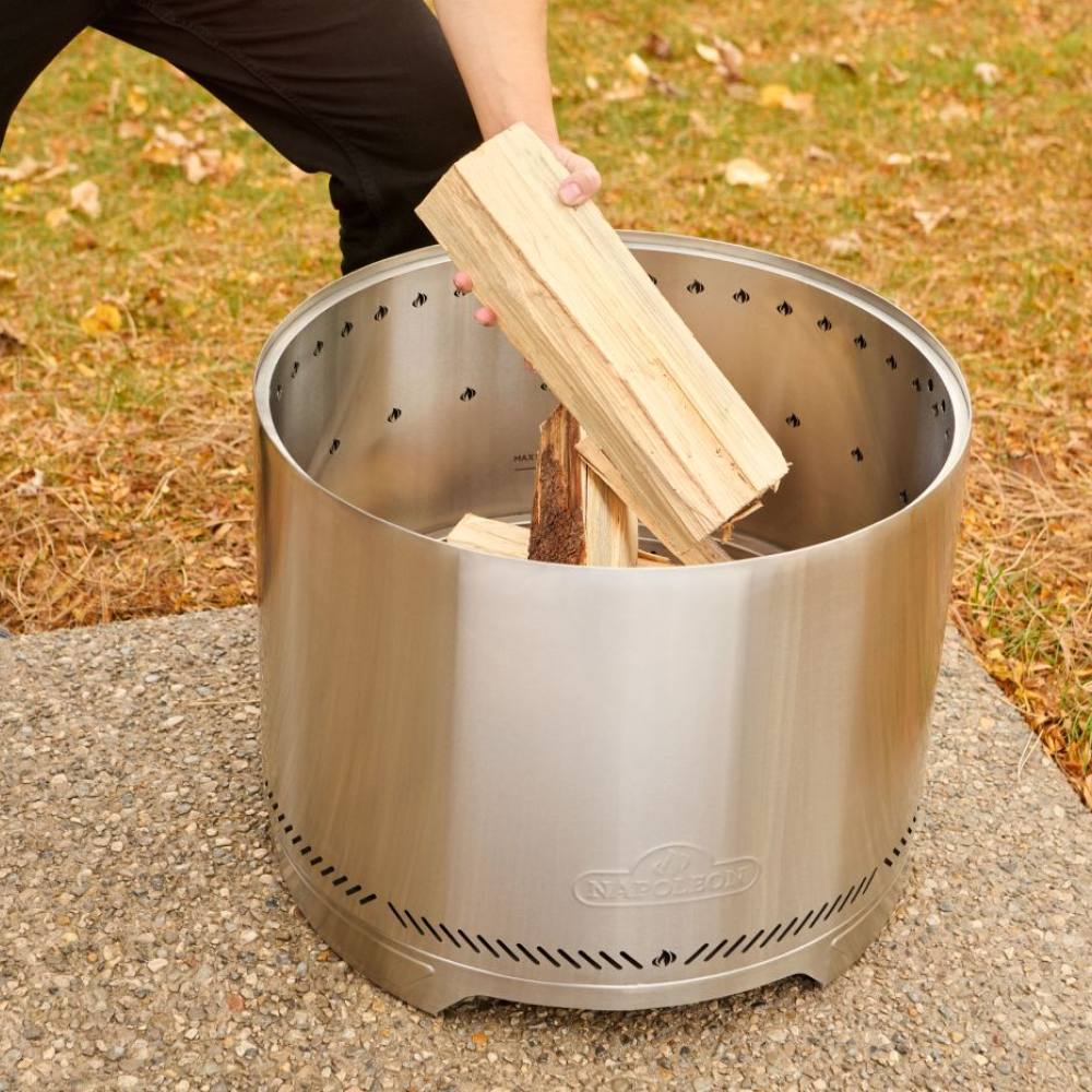 Napoleon Timberwolf 18-Inch Fire Pit Being Prep